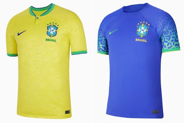 WK 2022 shirt Brazilië