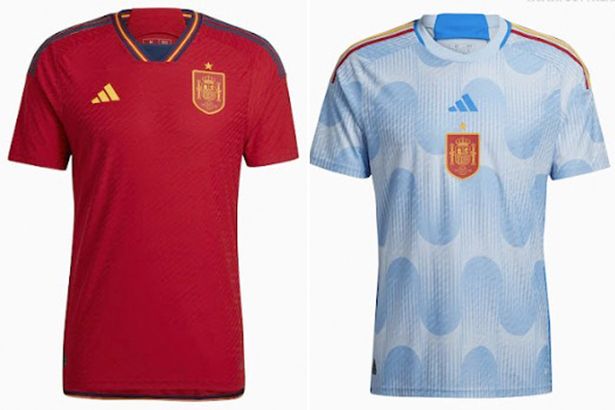 WK 2022 shirt Spanje