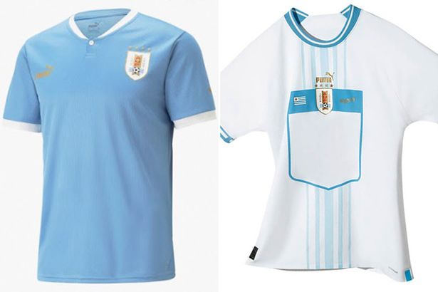 WK 2022 shirt Uruguay